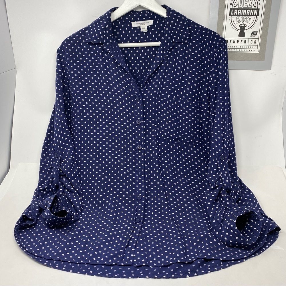 BeachLunchLounge Anthropology Button Down Top